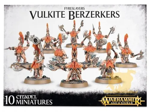 Fyreslayers: Bersérkeres De Vulkita