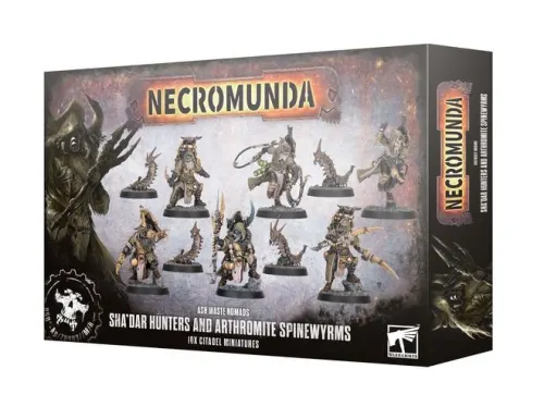 Necromunda: Sha'dar Hunters and Arthromite Spinewyrms