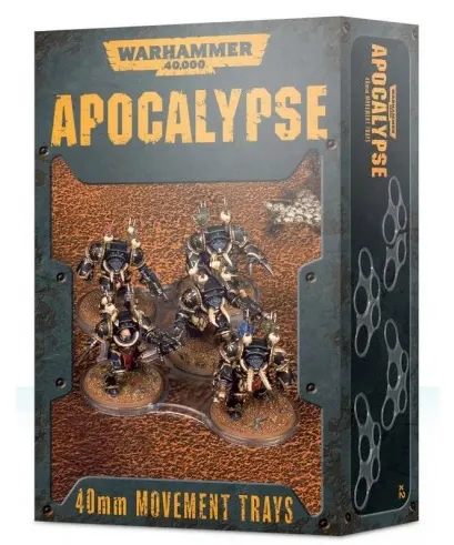 Wh40k Apocalypse Movement Trays (40mm)
