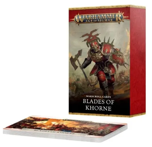 Warscroll Cards: Blades of Khorne
