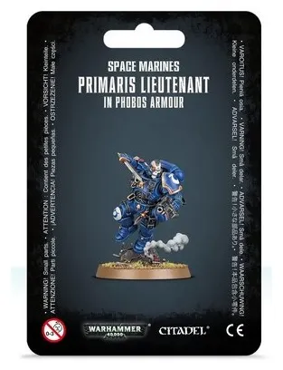 Teniente Primaris Con Armadura Reiver