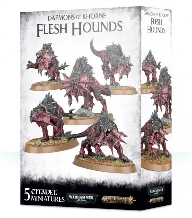 Chaos Deamons: Flesh Hounds