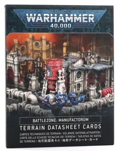 Battlezone Mechanicum: Terrain Cards Esp