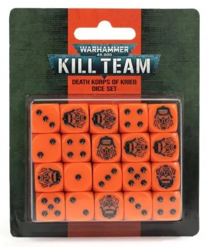 Games Workshop Kill Team: Death Korps Of Krieg Dice Set