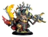 Warmachine: Emperor Carver Ultimus Esquire III & War Boar MMD47