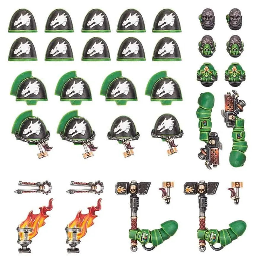 Space Marines – Salamanders – Primaris Upgrades and Transfers