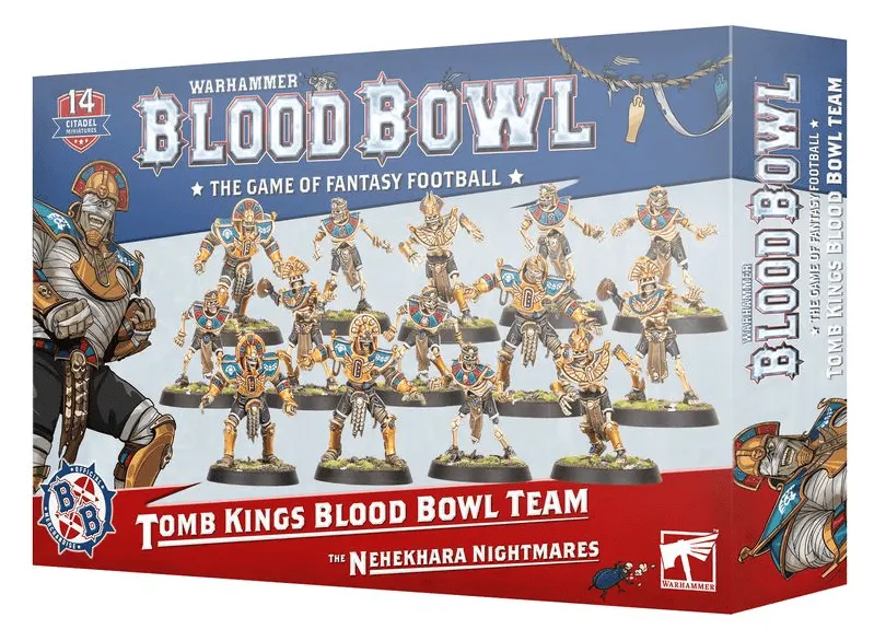 Blood Bowl – Tomb Kings – The Nehekara Nightmares