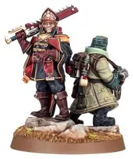 Ciaphas Cain set di miniature Astra Militarum warhammer 40k Citadel età 12+