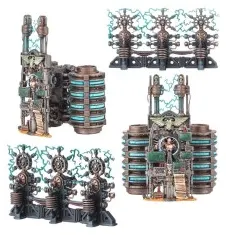 Décors: Champ de Bataille Armageddon, Groupement de Capaciteurs (x4)