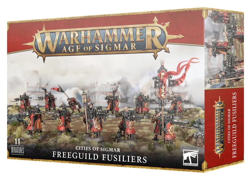 CITIES OF SIGMAR: FUSILEROES DEL GREMIO LIBRE