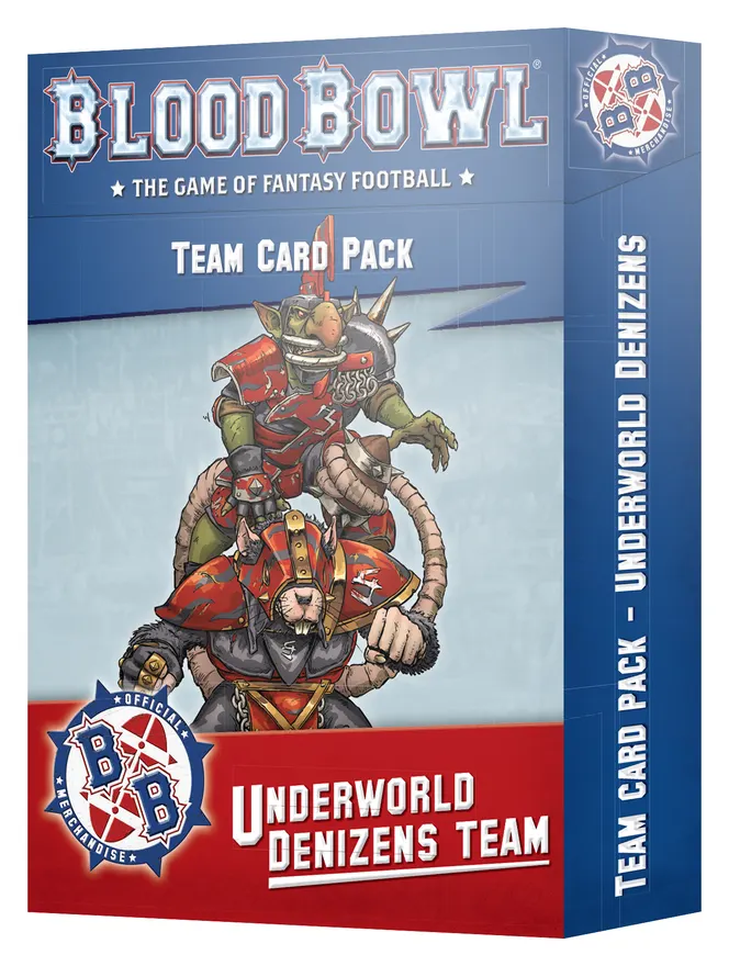 BLOOD BOWL: UNDERWORLD DENIZENS TEAM CARD PACK
