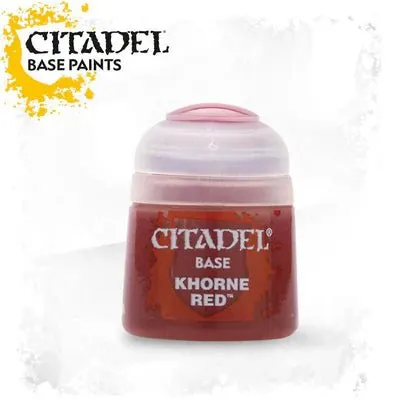 Citadel Colour Base Khorne Red – Warhammer 40K Paint