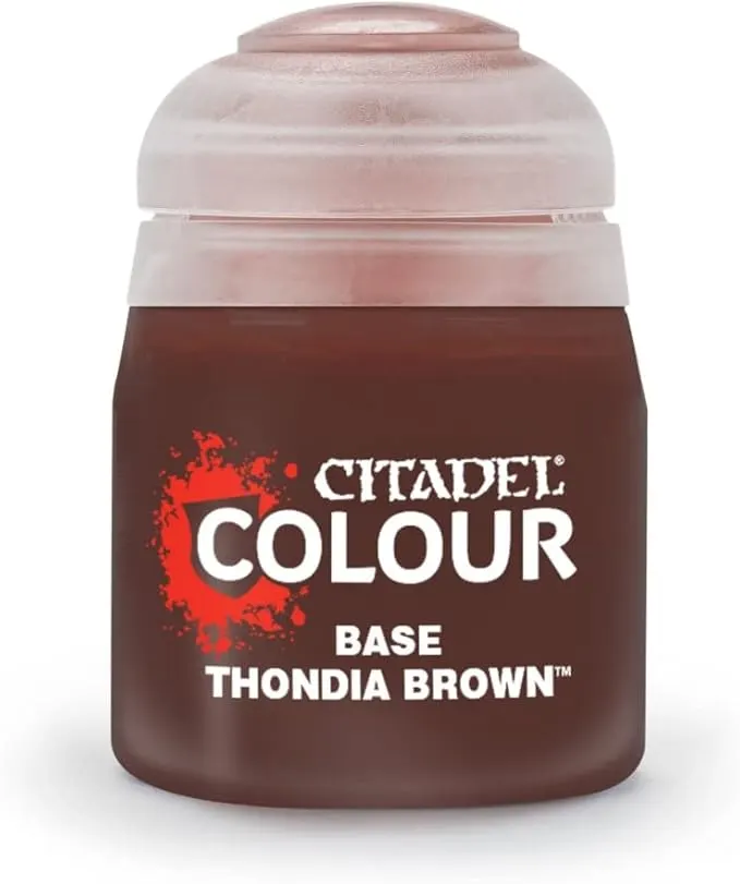 Citadel Colour Base Thondia Brown – Warhammer 40K Paint