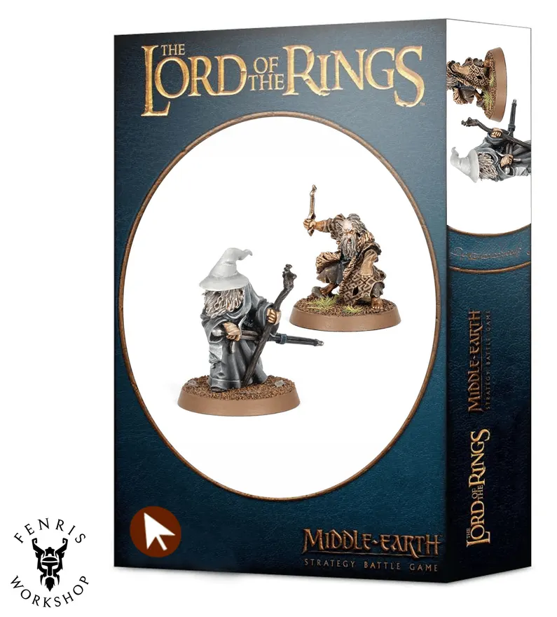 Middle-earth Thrain the broken and Gandalf the Grey