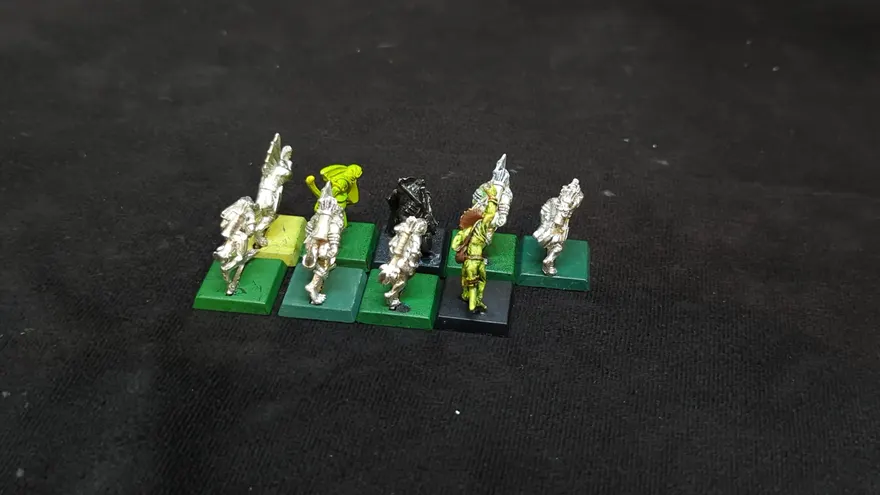 Age of Sigmar Seraphon Skinks x9