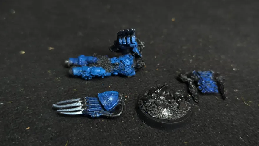 Warhammer 40k Wolf Guard with Lightning Claws x1