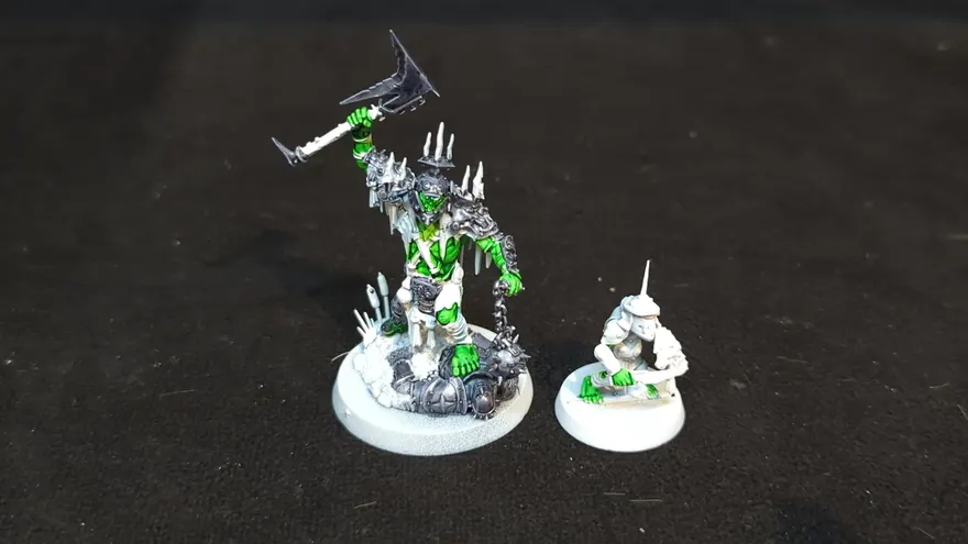 Age of Sigmar Orruk Warclans Killaboss with Stab-Grot x1