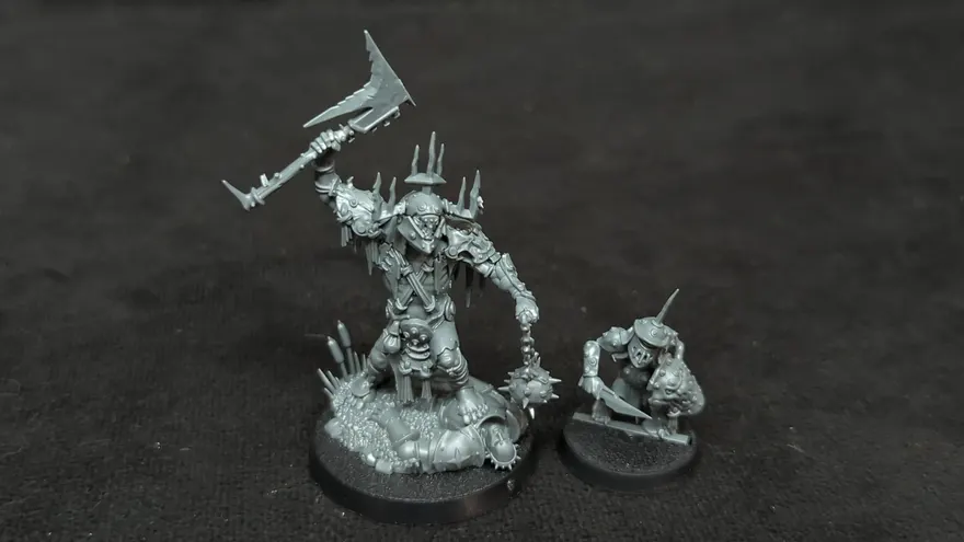Age of Sigmar Orruk Warclans Killaboss with Stab-Grot x1