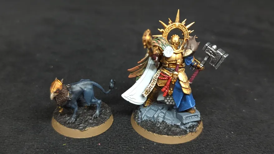 Age of Sigmar Stormcast Eternals Lord Imperatant with Gryph-Hound x1