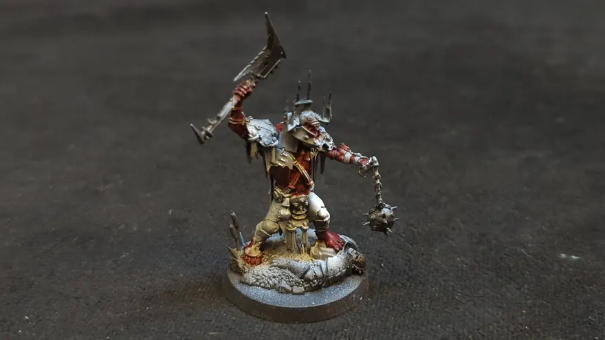 Age of Sigmar Orruk Warclans Killaboss with Stab-Grot x1