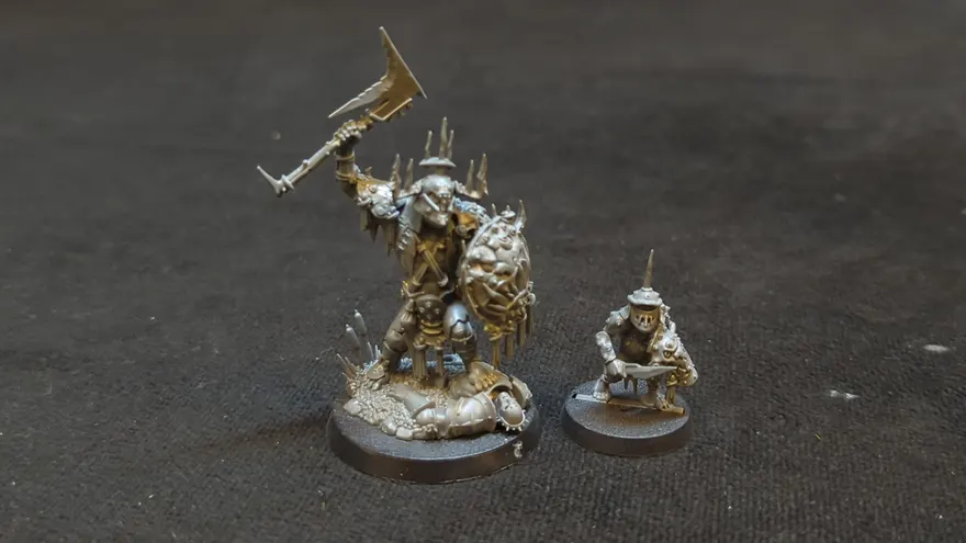 Age of Sigmar Orruk Warclans Killaboss with Stab-Grot x1