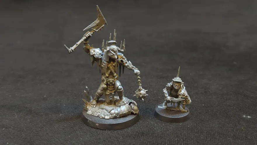 Age of Sigmar Orruk Warclans Killaboss with Stab-Grot x1