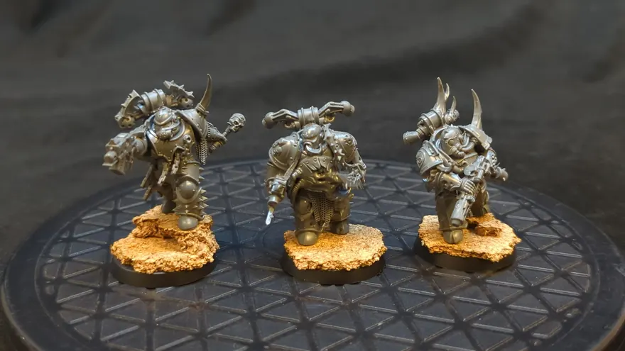 Warhammer 40k Death Guard Plague Brethren x3