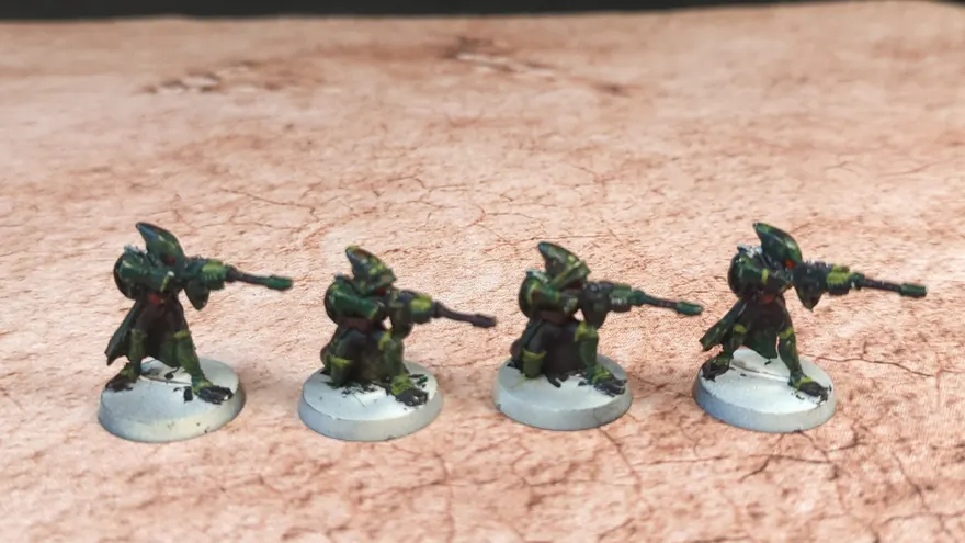 Warhammer 40k Aeldari Rangers (OOP Metal) x4