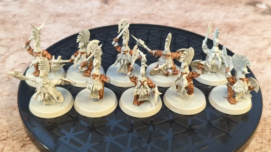 Age of Sigmar Fyreslayers Vulkite Berzerkers x10
