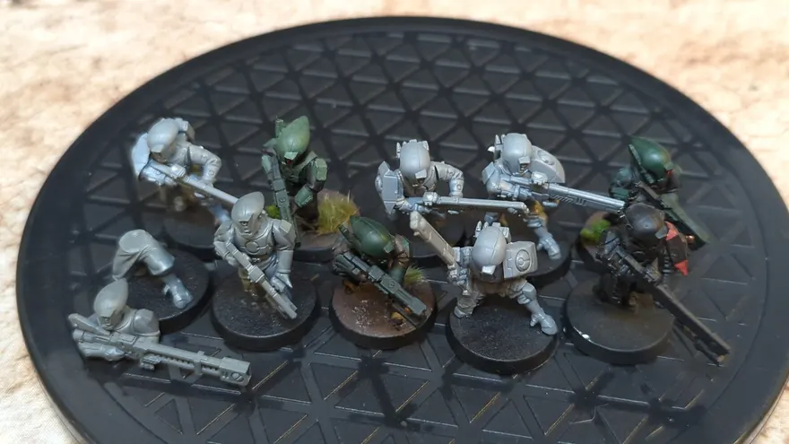 Warhammer 40k T'au Empire Fire Warriors / Breachers x10