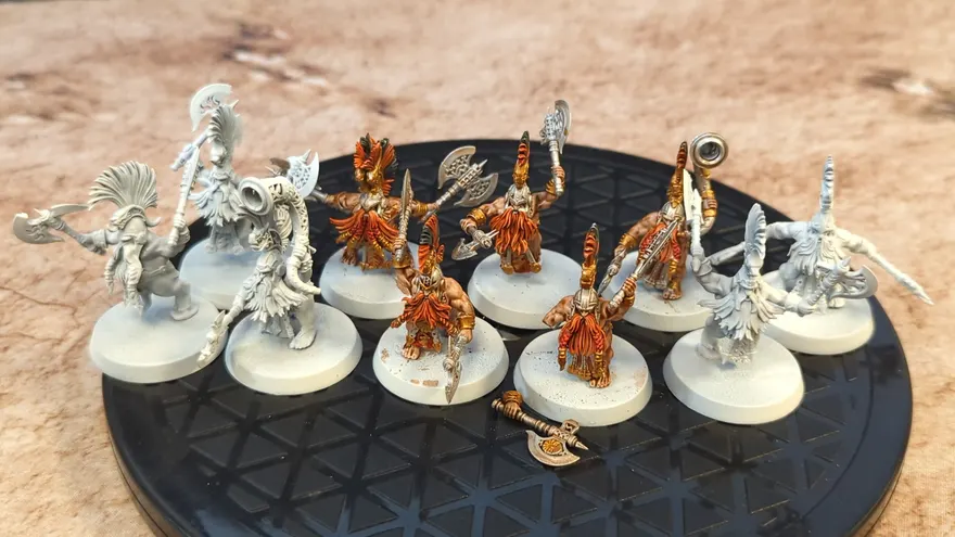 Age of Sigmar Fyreslayers Vulkite Berzerkers x10