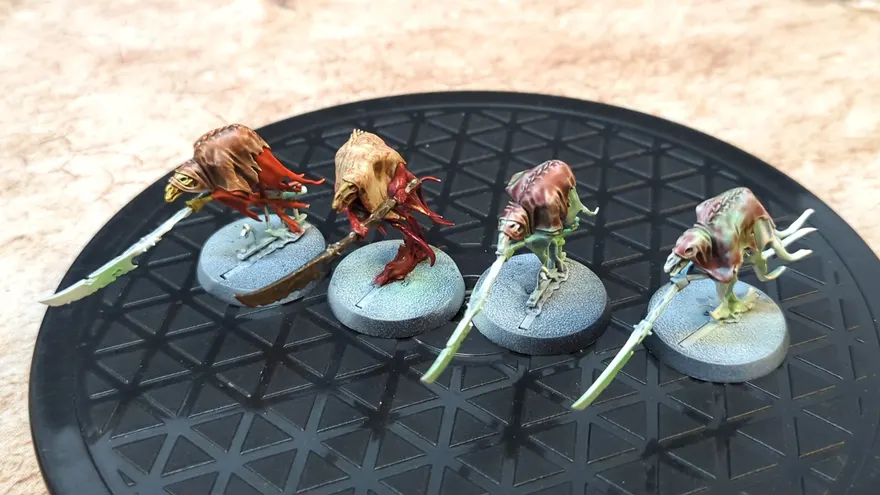 Age of Sigmar Nighthaunt Glaivewraith Stalkers x4