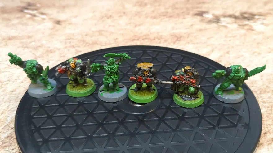 Warhammer 40k Space Marines Scouts (OOP Metal) x6