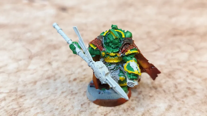 Warhammer 40k Vulcan He'stan (OOP resin) x1