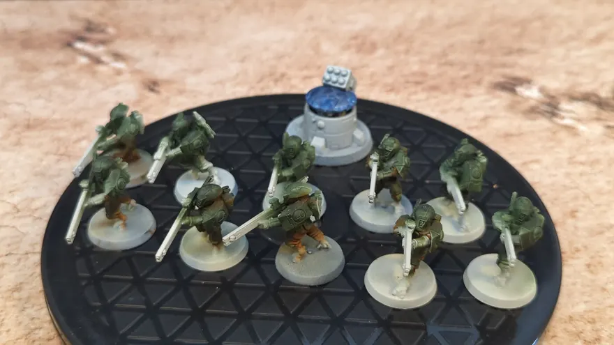 Warhammer 40k T'au Empire Fire Warriors / Breachers x10