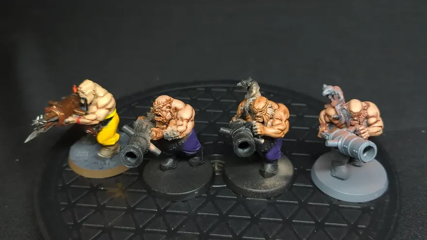 Age of Sigmar Ogor Mawtribes Leadbelchers x4