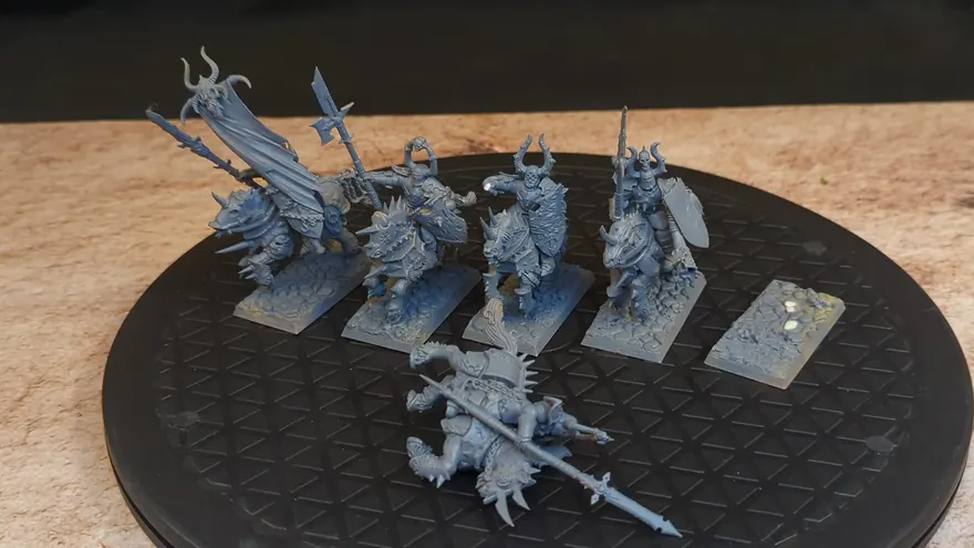 Age of Sigmar Slaves to Darkness Chaos Knights x5