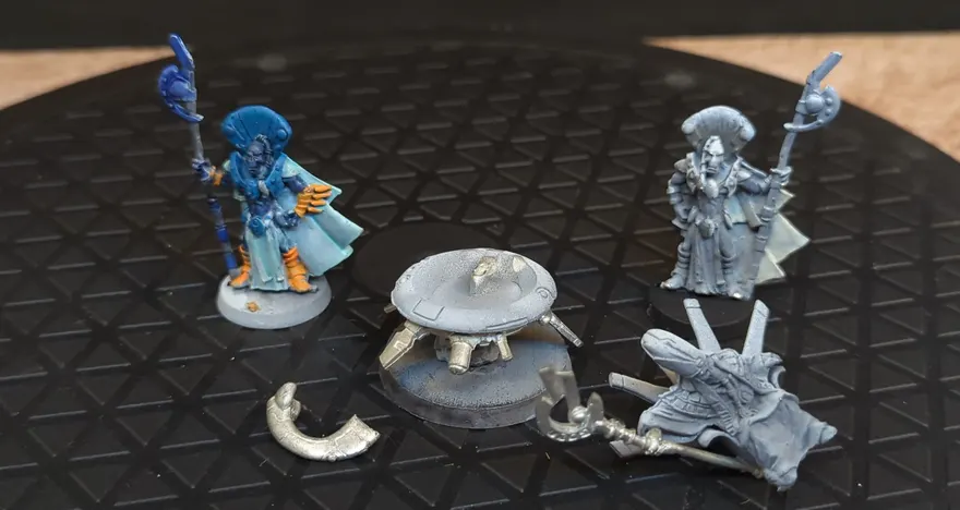 Warhammer 40k T'au Empire Aun'Va, Master of the Undying Spirit x3