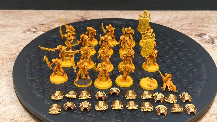 Age of Sigmar Ossiarch Bonereapers Mortek Guard x20