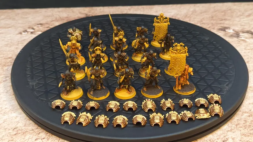 Age of Sigmar Ossiarch Bonereapers Mortek Guard x20