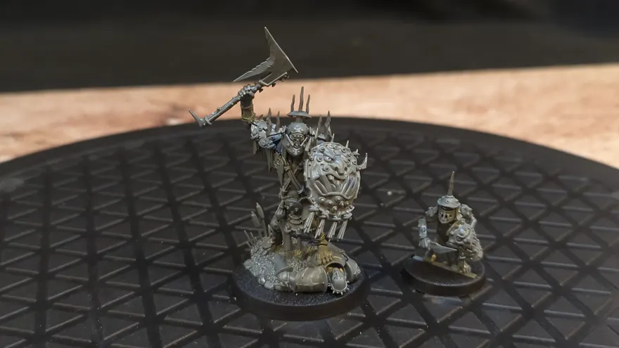 Age of Sigmar Orruk Warclans Killaboss with Stab-Grot x1