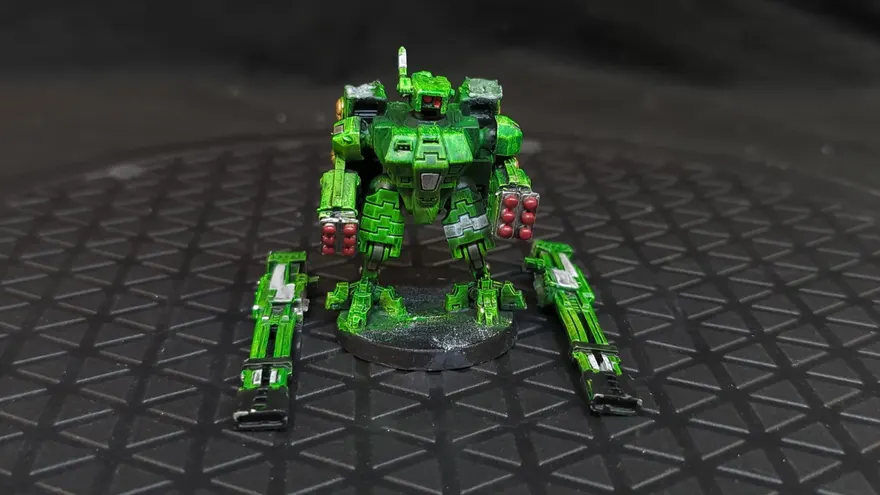 Warhammer 40k T'au Empire XV88 Broadside Battlesuit (OOP Metal) x1