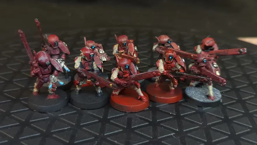 Warhammer 40k T'au Empire Fire Warriors x10
