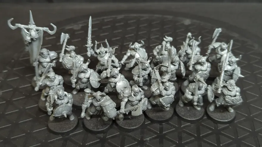 Age of Sigmar Slaves to Darkness Chaos Marauders (Old Model) x20