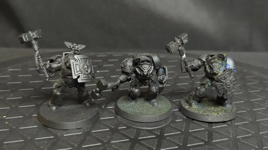 Warhammer 40k Space Marines Terminator Squad x3