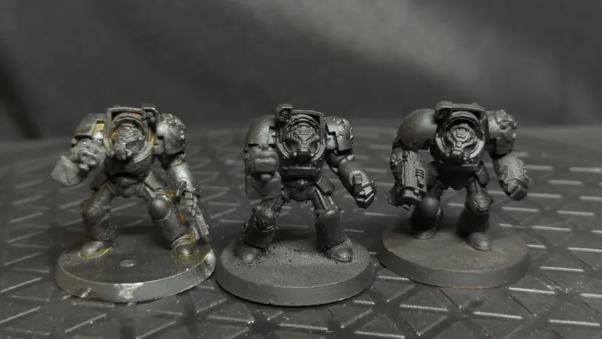 Warhammer 40k Space Marines Terminator Squad x3