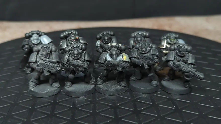 Warhammer 40k Space Marines Tactical Squad x10