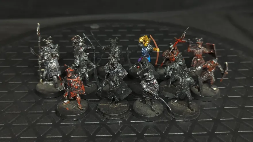 Lord of the Rings Middle-Earth Middle Earth Easterling Warriors x16
