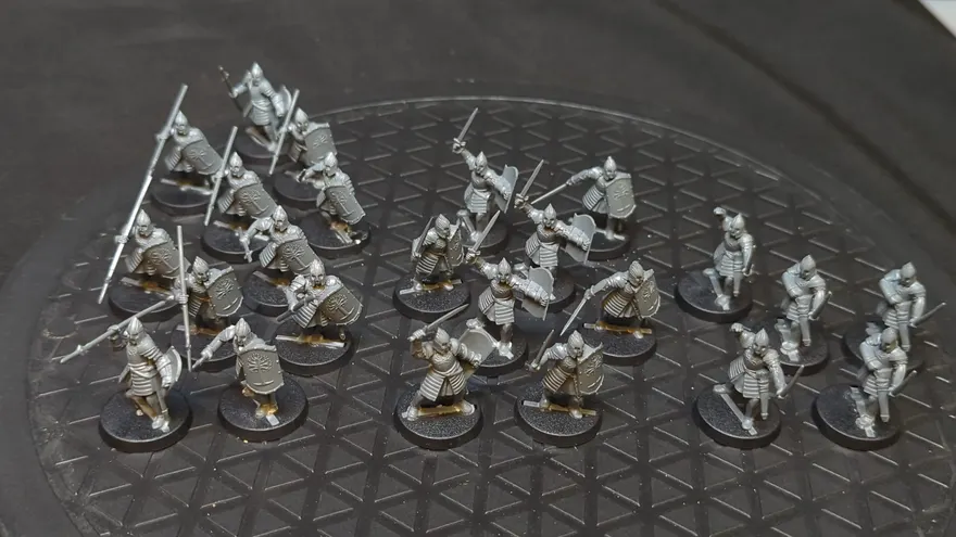 Lord of the Rings Middle-Earth Warriors of Minas Tirith x24