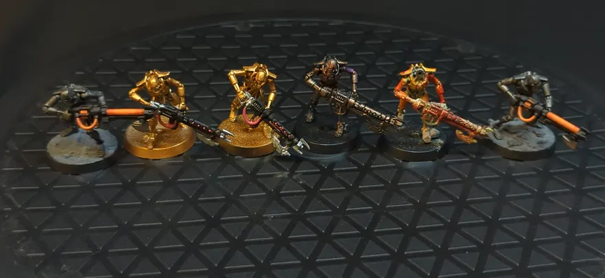 Warhammer 40k Necrons Warriors x6